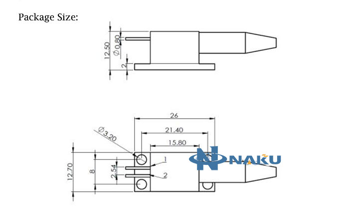 1064nm 3w pigtailed laser